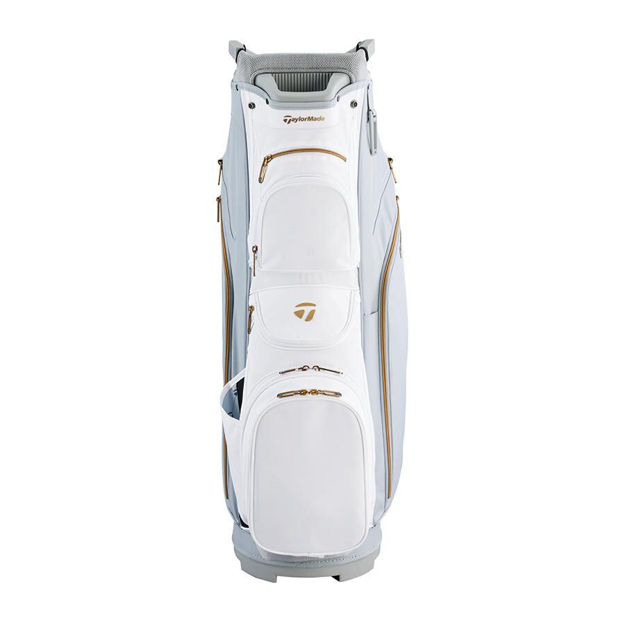 Sac Chariot de Golf Femme TaylorMade Kalea Gold - Gris / Blanc - vue 2