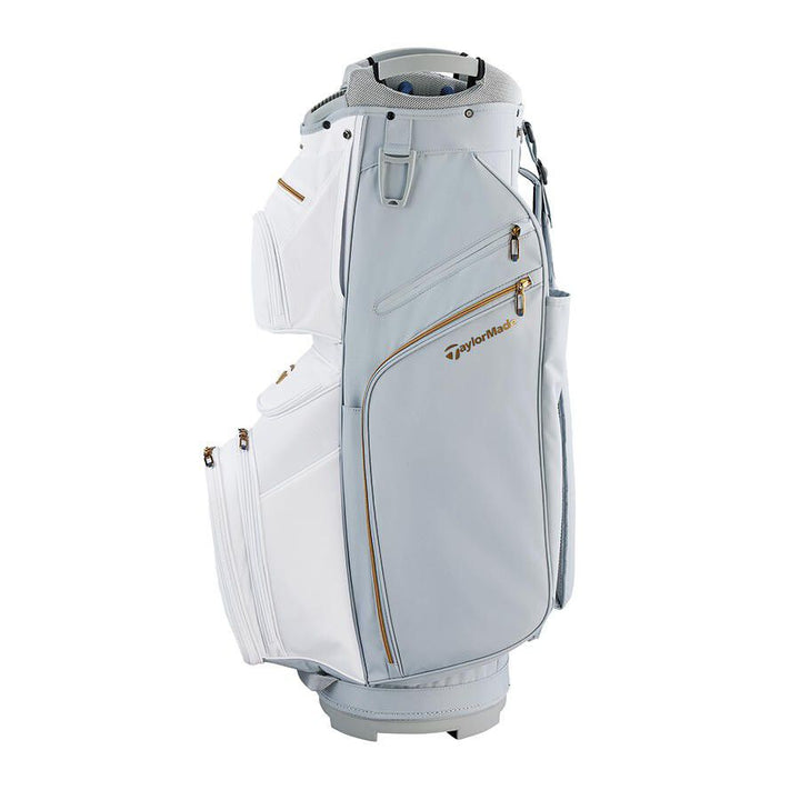 Sac Chariot de Golf Femme TaylorMade Kalea Gold - Gris / Blanc - vue 4