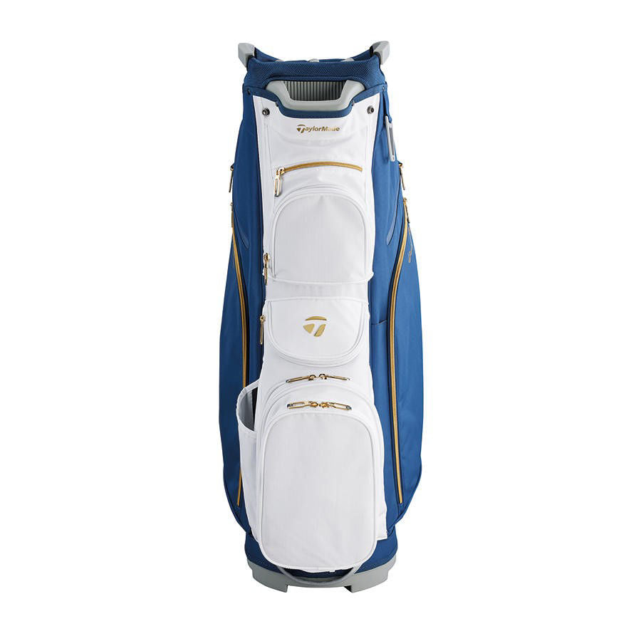 Sac Chariot de Golf Femme TaylorMade Kalea Gold - Bleu / Blanc - vue 2