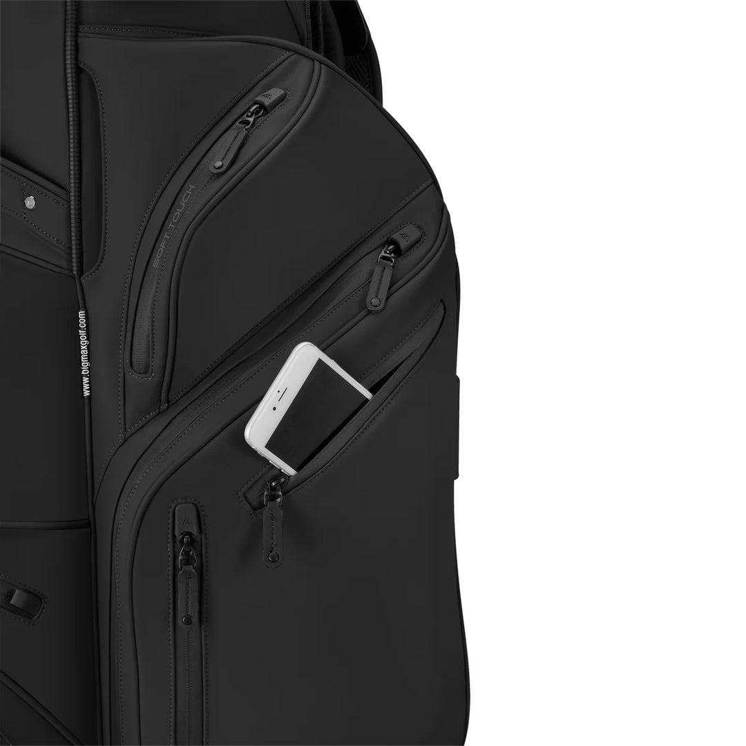 Sac Chariot de Golf Silencieux BIG MAX Dri Lite Silencio Prime - Noir - vue 7