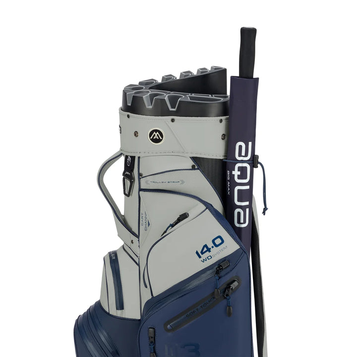 Sac Chariot de Golf Silencieux BIG MAX Dri Lite Silencio 3 - Marine - vue 6