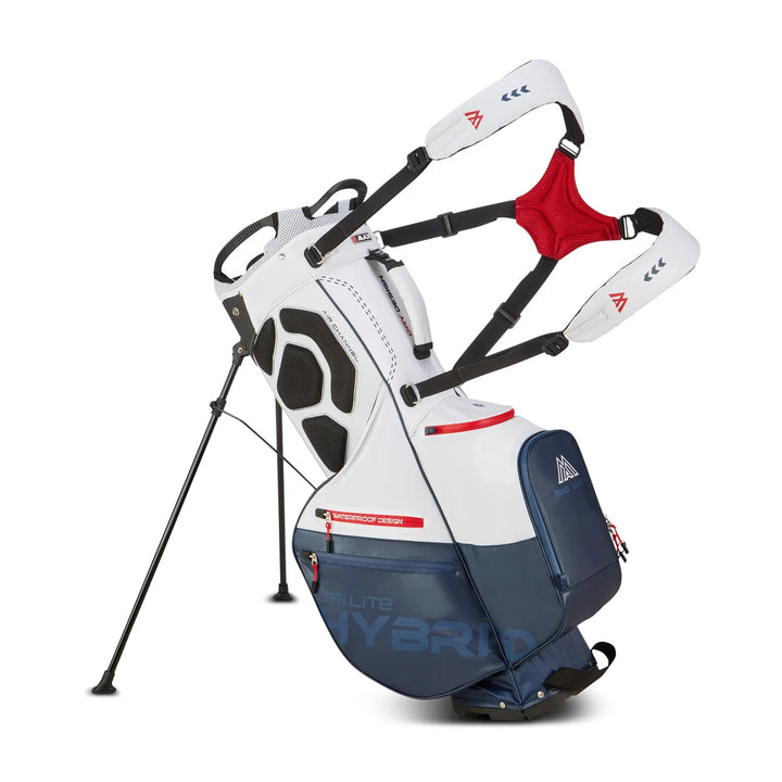 Sac Trépied de Golf Hybride BIG MAX Dri Lite Hybrid Plus - Blanc / Marine - vue 5