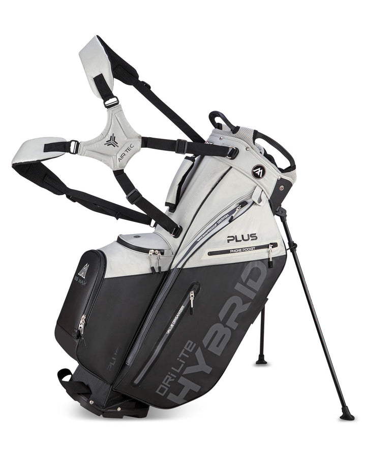 Sac Trépied de Golf Hybride BIG MAX Dri Lite Hybrid Plus - Gris / Noir