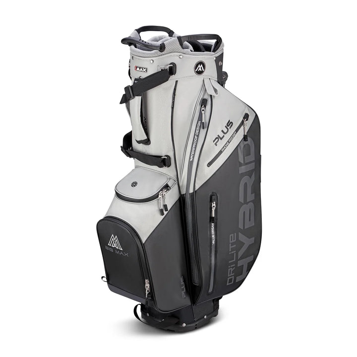 Sac Trépied de Golf Hybride BIG MAX Dri Lite Hybrid Plus - Gris / Noir - vue 2