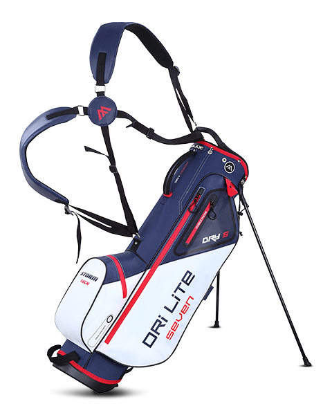 Sac Trépied de Golf Déperlant BIG MAX Dri Lite Seven G - Blanc / Marine