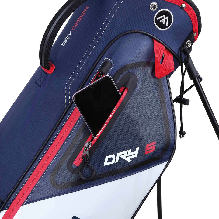 Sac Trépied de Golf Déperlant BIG MAX Dri Lite Seven G - Blanc / Marine - vue 3