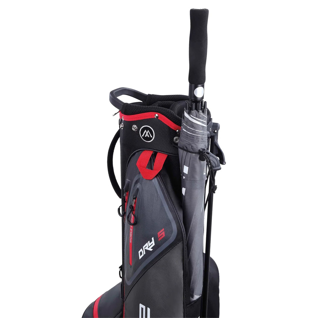 Sac Trépied de Golf Déperlant BIG MAX Dri Lite Seven G - Gris / Rouge - vue 2