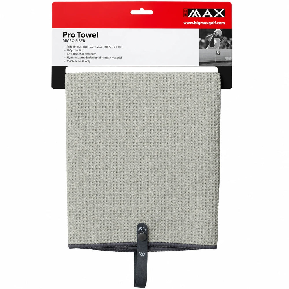 Serviette de Golf Microfibre BIG MAX Pro Towel - Gris - vue 2