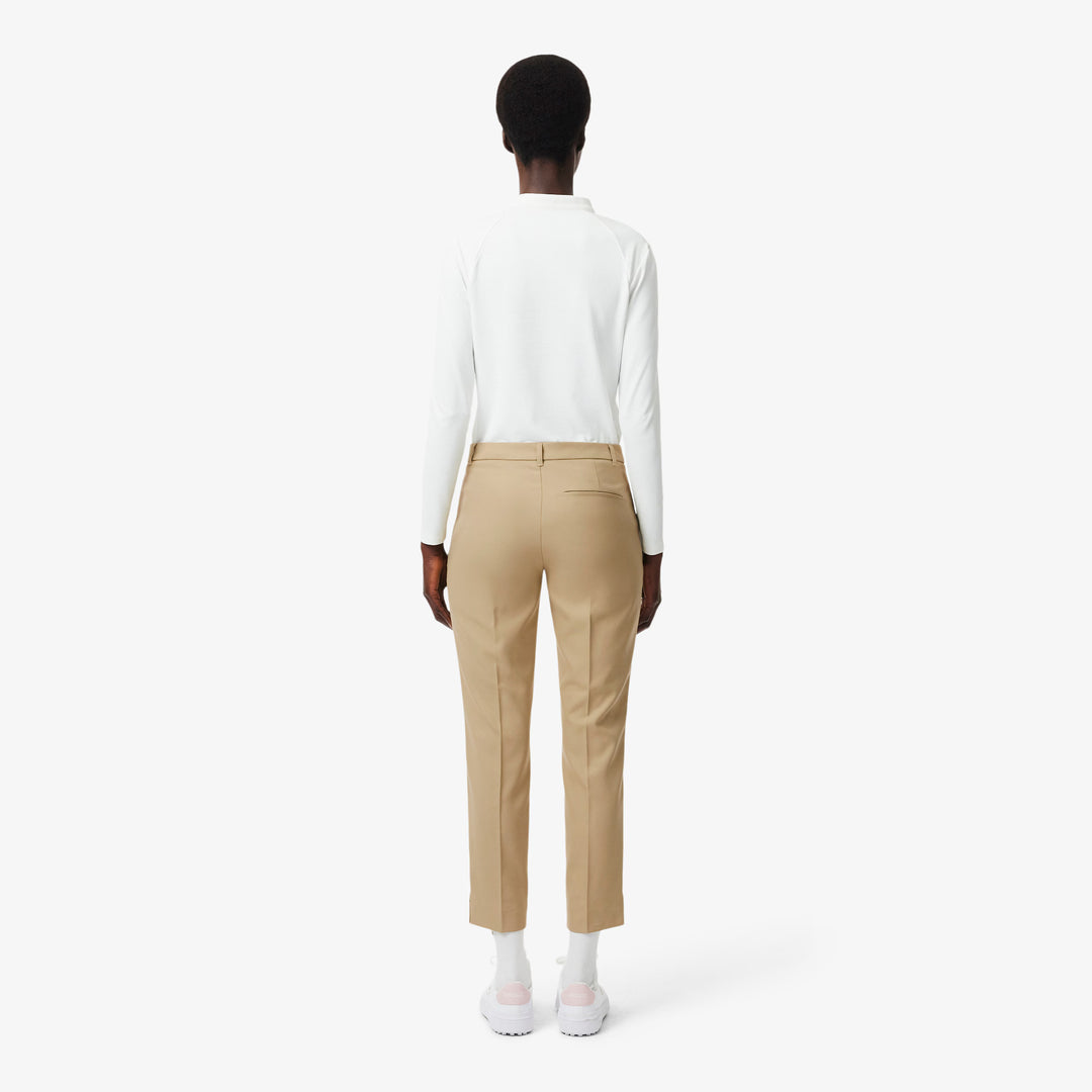 Pantalon de Golf Femme Slim Fit Stretch Ultra Dry - Lacoste - Beige - 40