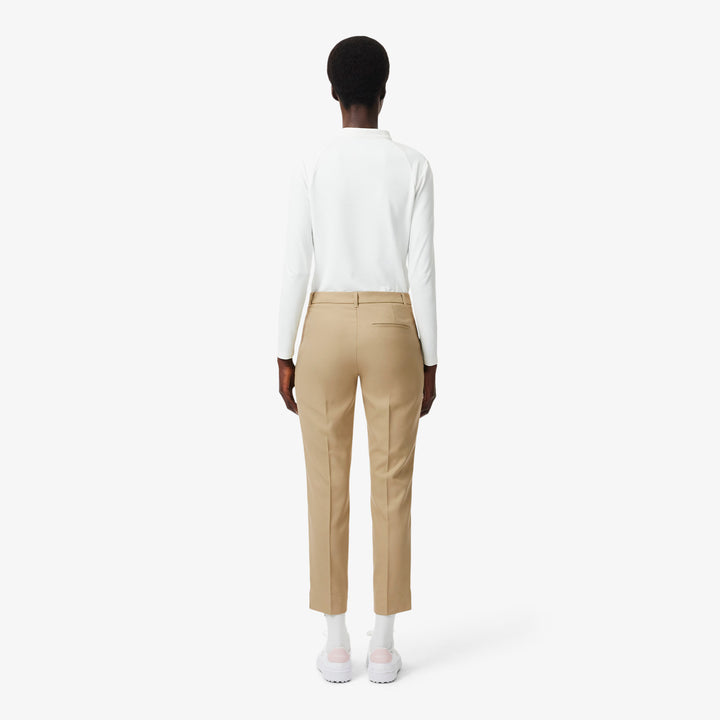 Pantalon de Golf Femme Slim Fit Stretch Ultra Dry - Lacoste - Beige - 40