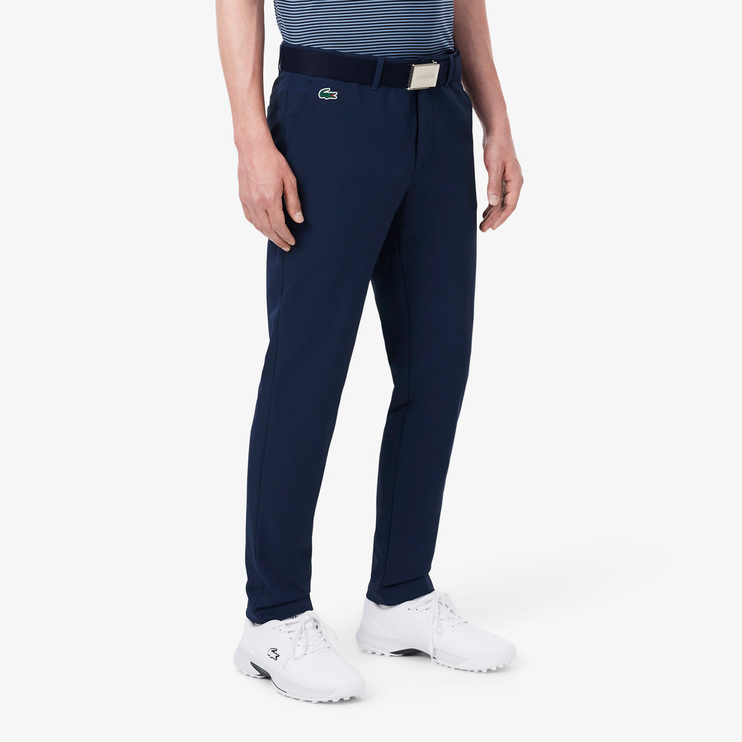 Pantalon de Golf Chino Hydrofuge Isolant Lacoste - Bleu marine - 40