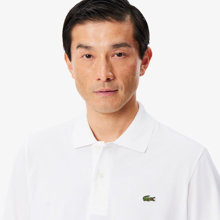 Polo L.12.12 LIGHT Manches Longues Classic Fit Lacoste - Blanc - XL