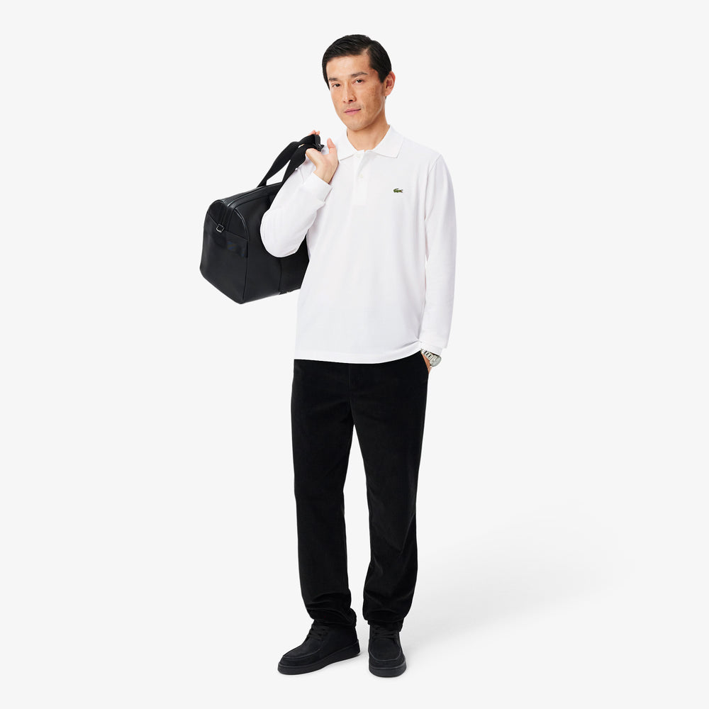 Polo L.12.12 LIGHT Manches Longues Classic Fit Lacoste - Blanc - M