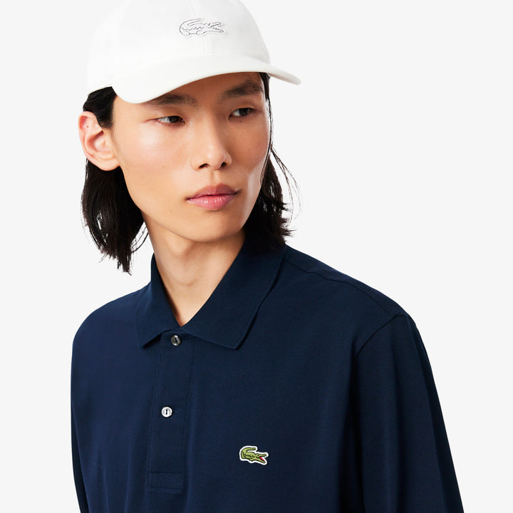 Polo L.12.12 LIGHT Manches Longues Classic Fit Lacoste - Marine - XXL