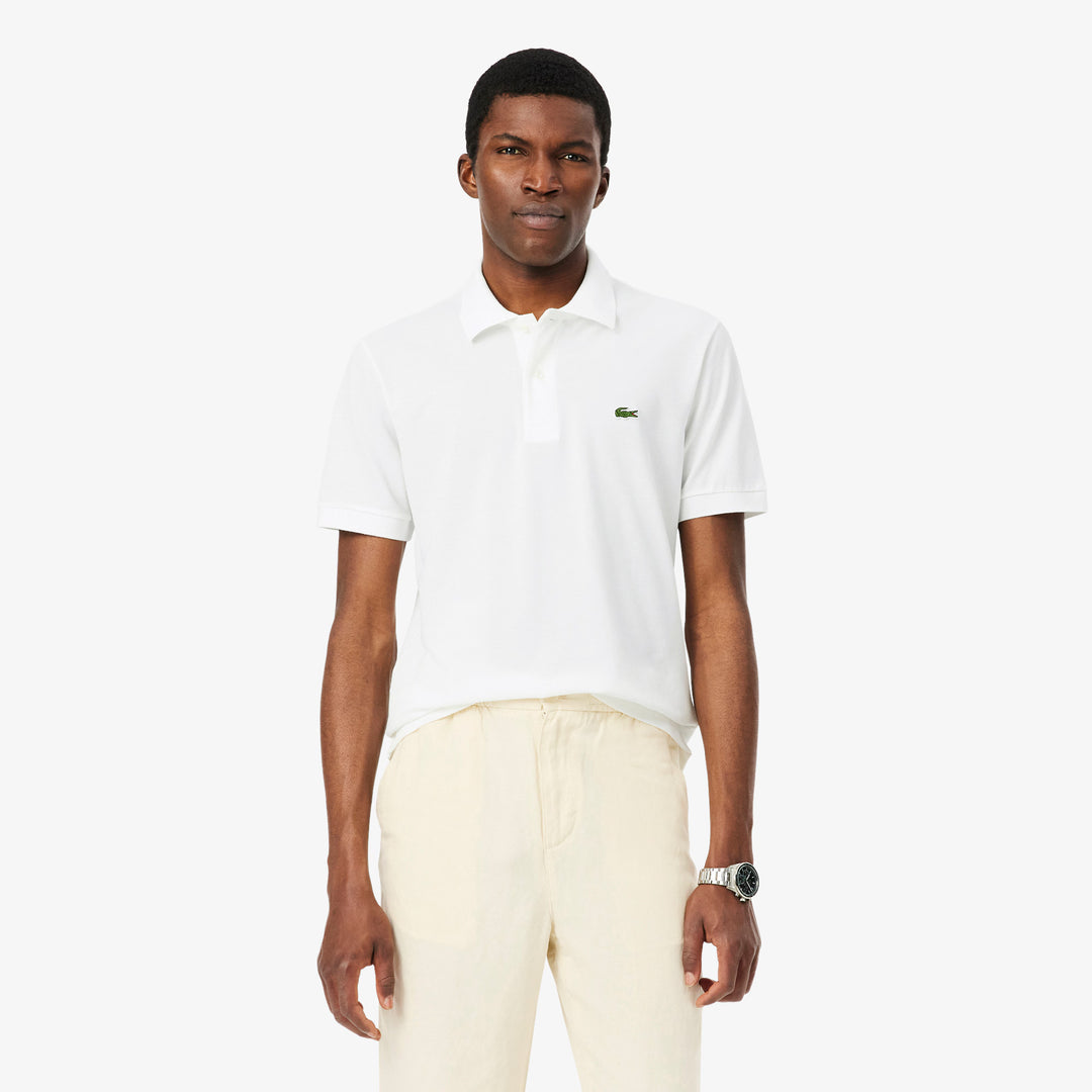 Polo L.12.12 LIGHT Classic Fit Manches Courtes Lacoste - Blanc - L