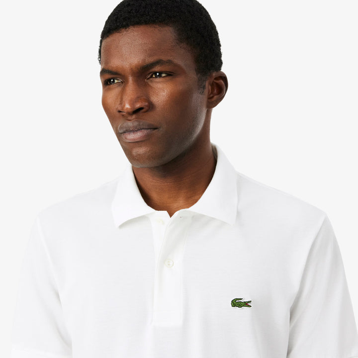 Polo L.12.12 LIGHT Classic Fit Manches Courtes Lacoste - Blanc - XL