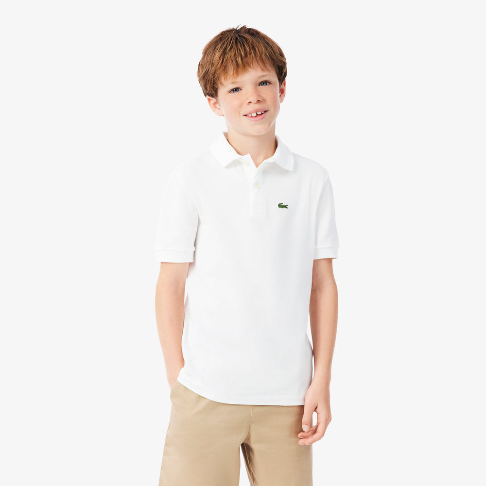 Polo de Golf Junior Petit Piqué 8-16 ans - Lacoste - Blanc - 4 ans