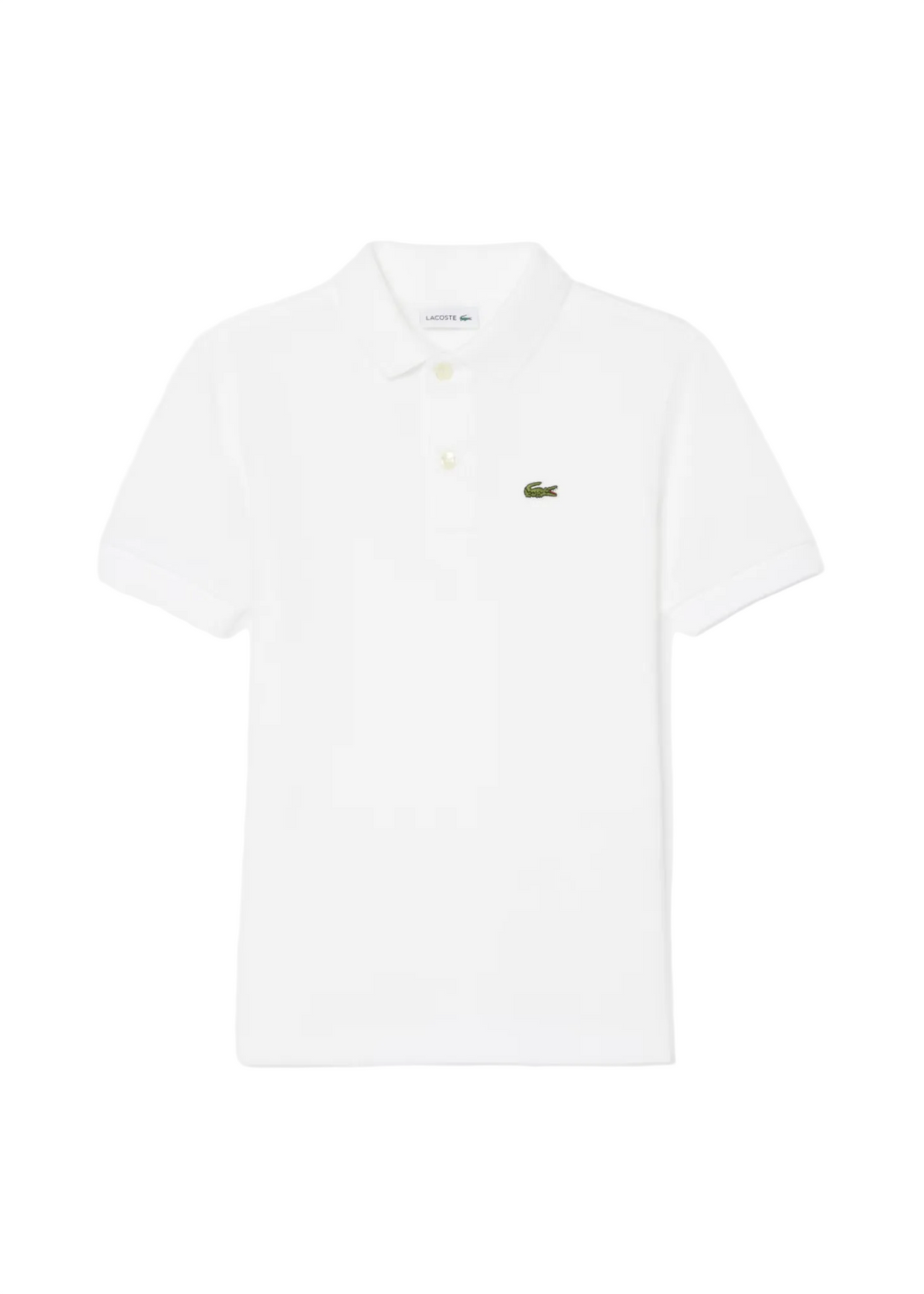 Polo de Golf Junior Petit Piqué 8-16 ans - Lacoste - Blanc - 2 ans