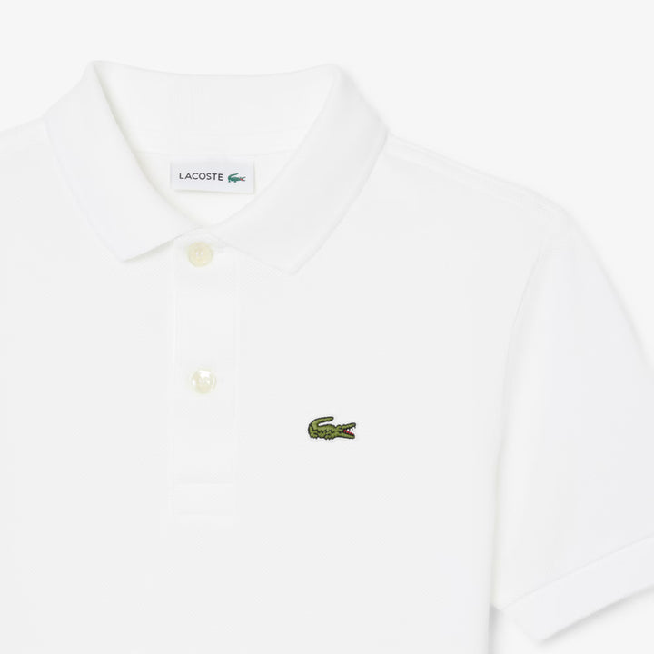 Polo de Golf Junior Petit Piqué 8-16 ans - Lacoste - Blanc - 12 ans