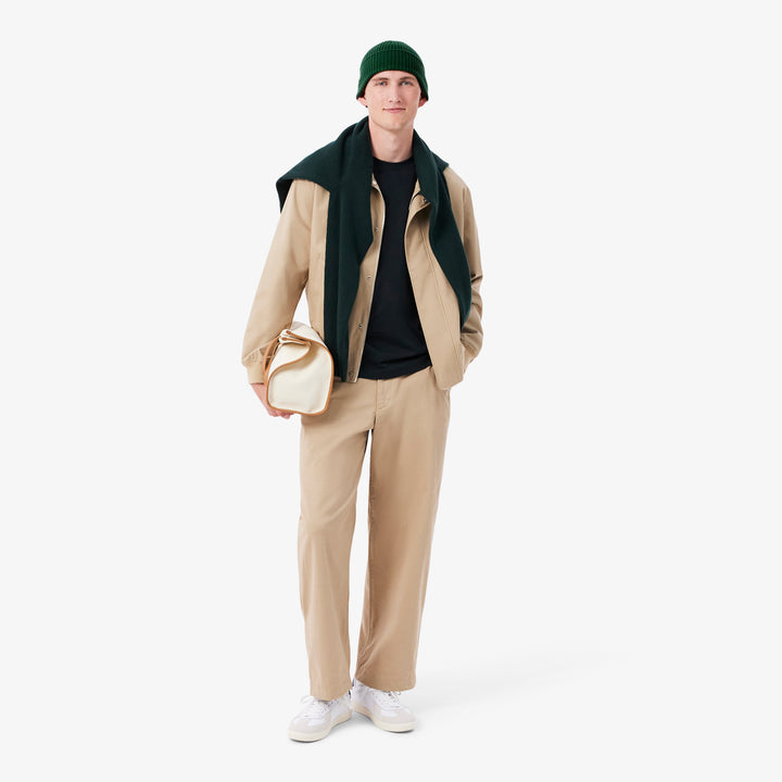 Bonnet de Golf Unisexe Laine Peignée Côtelée - Lacoste