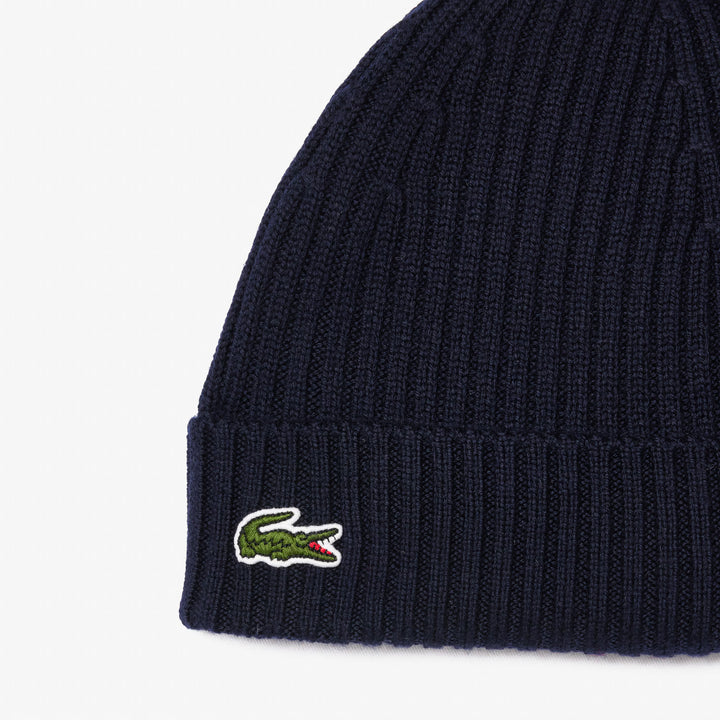Bonnet de Golf Unisexe Laine Peignée Côtelée - Lacoste