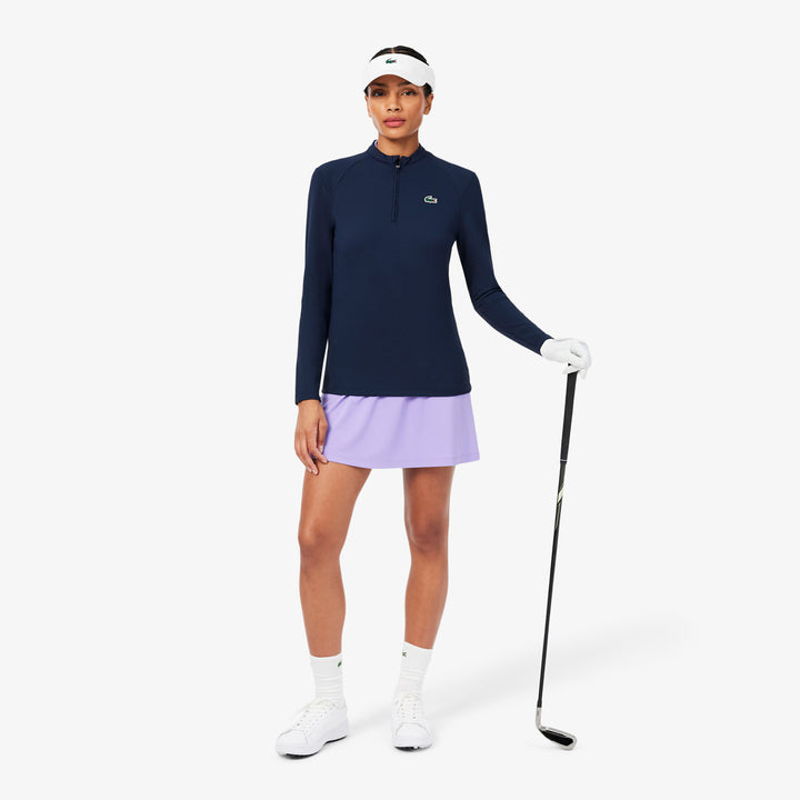 Haut Technique de Golf Femme Demi-Zip UV50+ Lacoste
