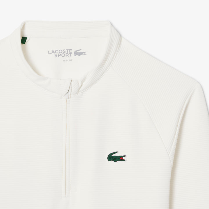 Haut Technique de Golf Femme Demi-Zip UV50+ Lacoste - Marine - 42