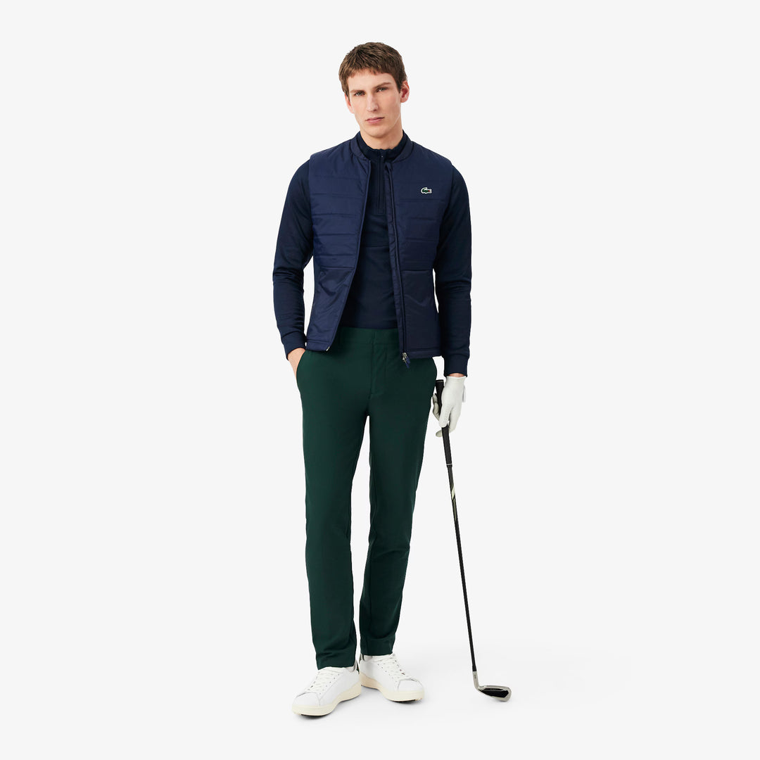 Sweatshirt de Golf Polaire Technique Lacoste - Bleu marine - L
