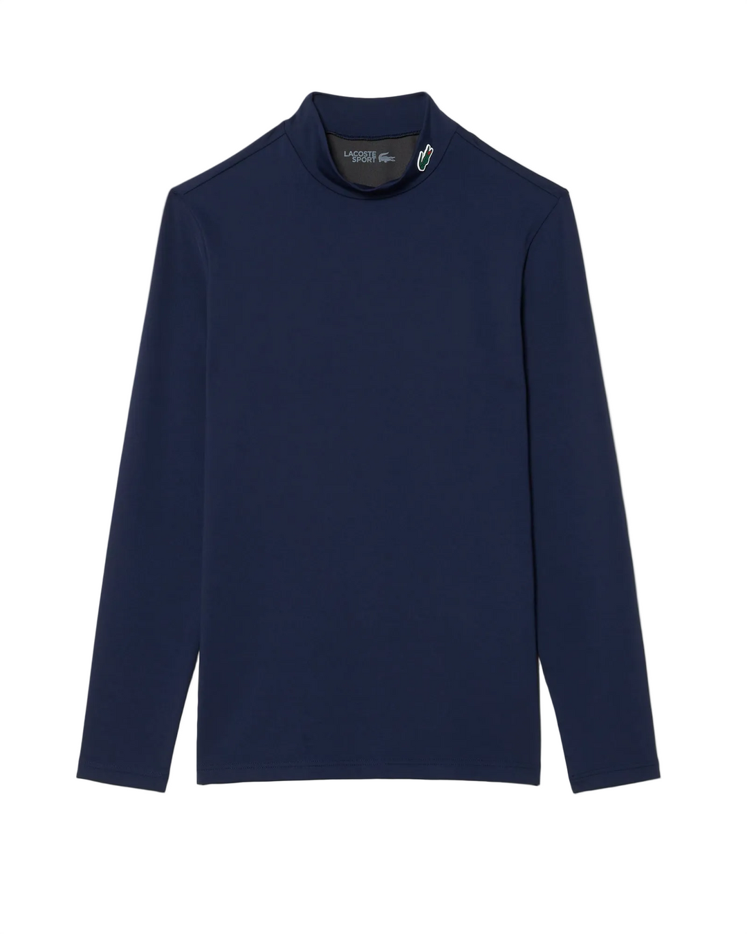 Tee-Shirt de Golf Tight Fit Manches Longues Ultra Dry Lacoste - Marine - L