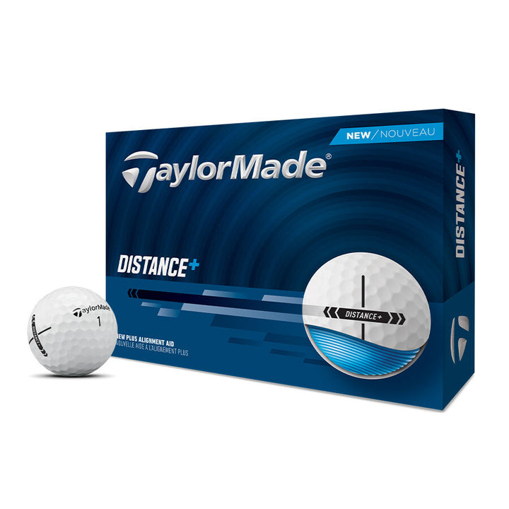 Balles TaylorMade Distance+ (Douzaine)