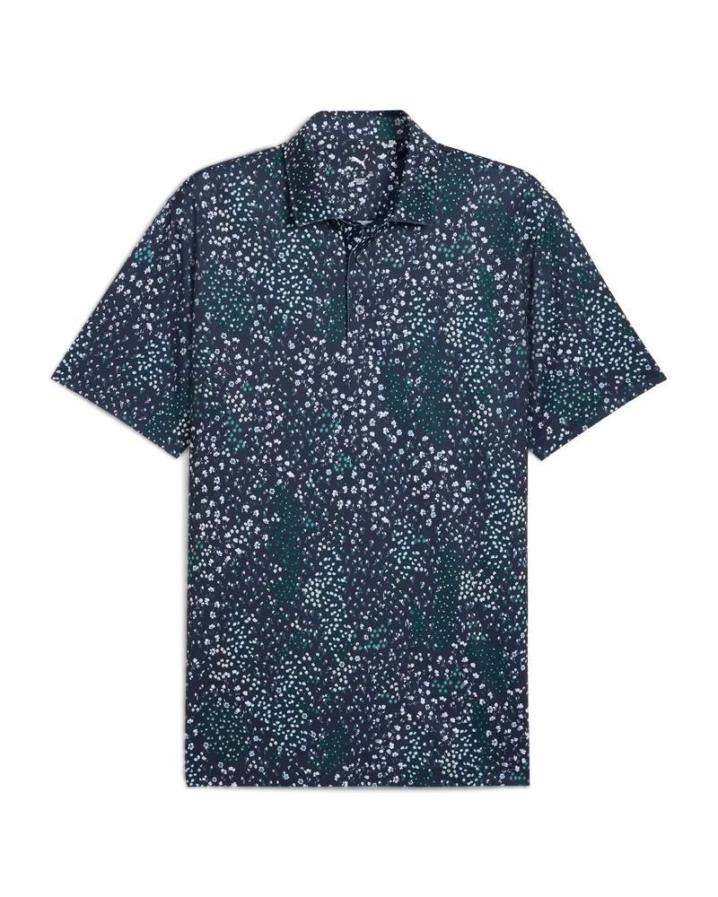 Polo de golf homme PUMA Cloudspun Garden - Garden marine - Vue 1