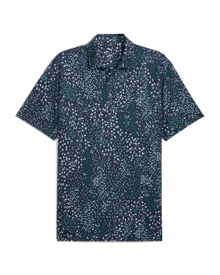 Polo de golf homme PUMA Cloudspun Garden - Garden marine - Vue 1