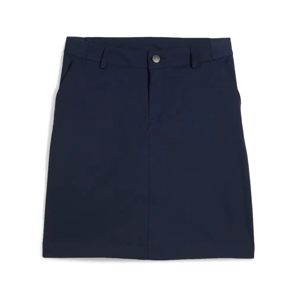 Jupe de golf femme PUMA Jan Skirt 20 pouces - Marine - Vue 1
