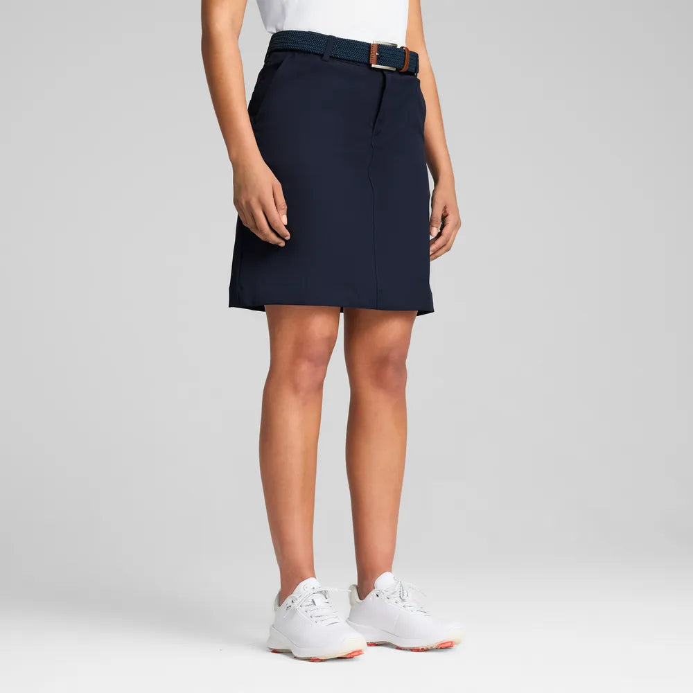 Jupe de golf femme PUMA Jan Skirt 20 pouces - Marine - Vue 2