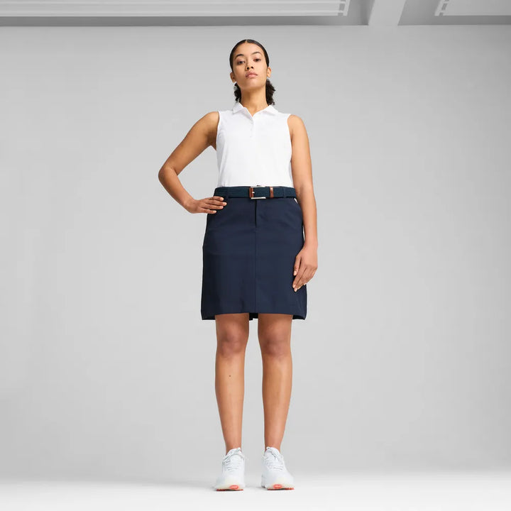 Jupe de golf femme PUMA Jan Skirt 20 pouces - Marine - Vue 5