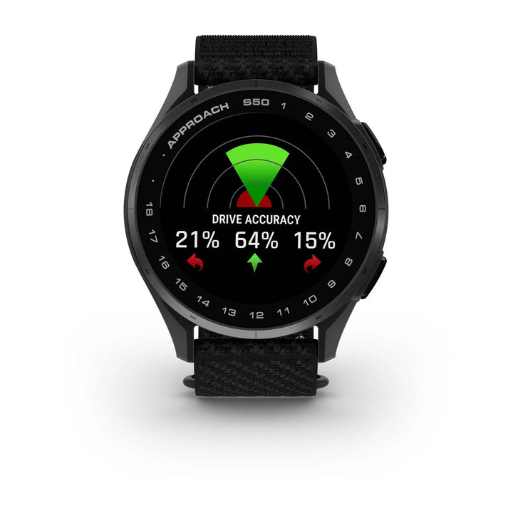 Montre GPS Golf Garmin Approach S50 - noir