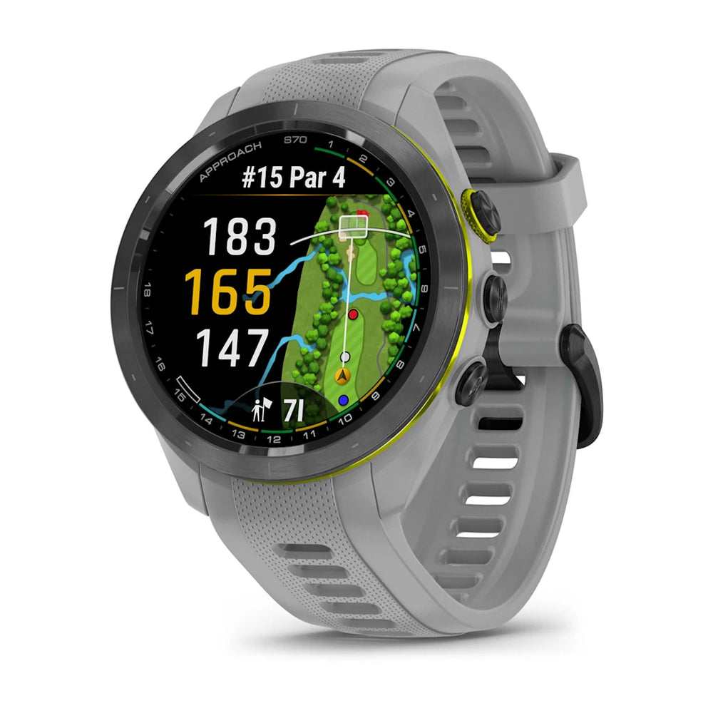 Montre GPS Golf Garmin Approach S70 - gris-clair